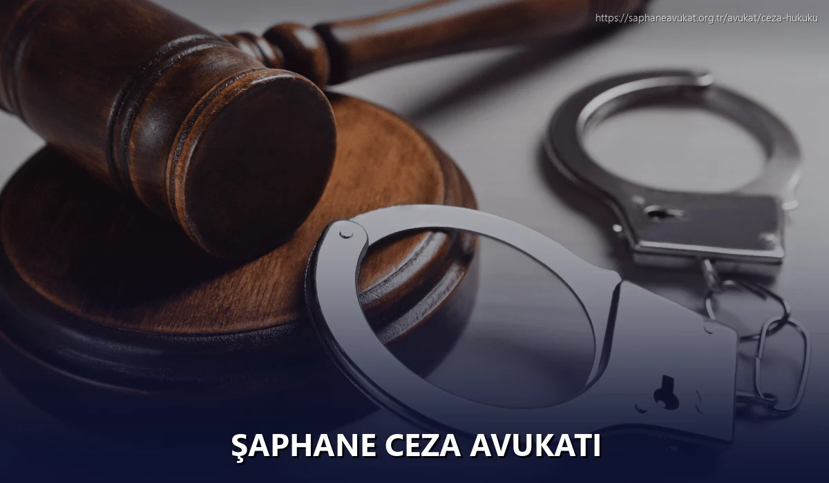 Şaphane Ceza Avukatı
